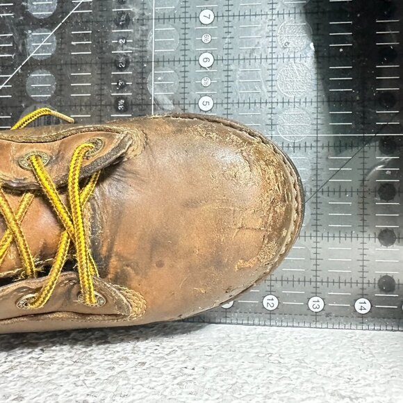 Danner Quarry USA 8" Alloy Toe Men Size 9.5 Brown Leather Waterproof Work Boot - Picture 12 of 13